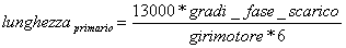 formula lunghezza